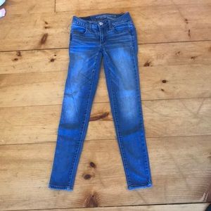 American Eagle jeans, super stretch